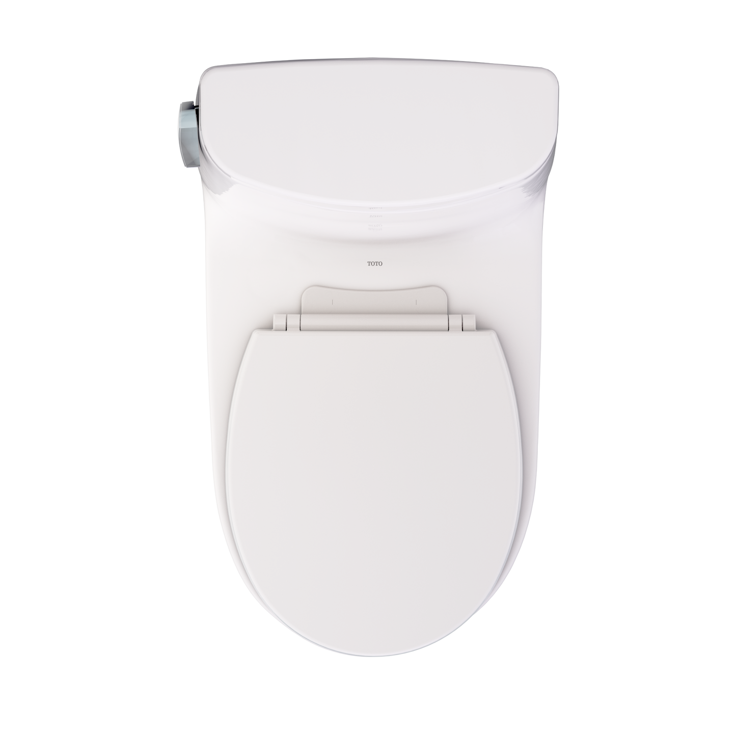 TOTO Ultramax One-Piece Round 1.28 GPF WASHLET+ Ready Universal Height Toilet with CEFIONTECT MS603113CEFG#12