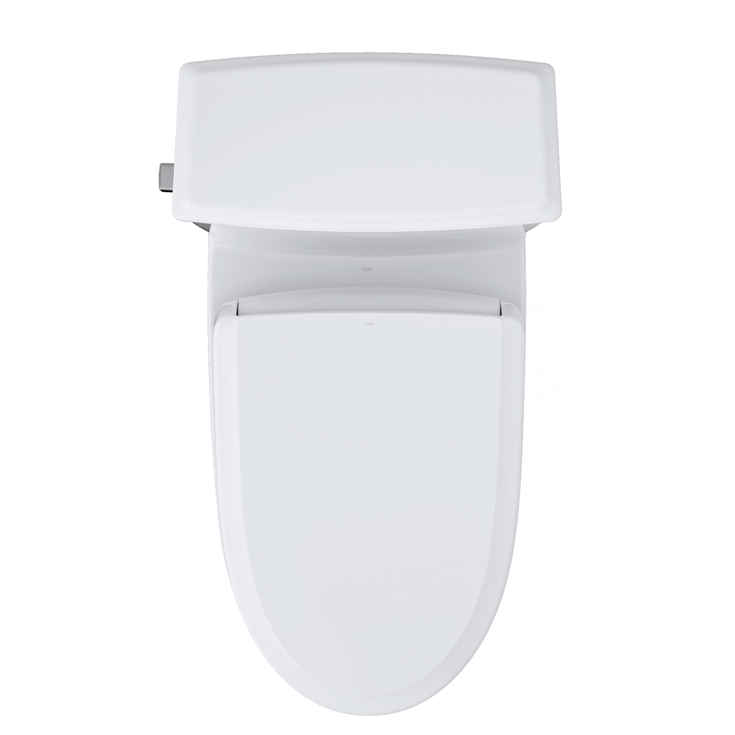 TOTO WASHLET+ Connelly Two-Piece Elongated Dual Flush 1.28 and 0.9 GPF Toilet and Classic WASHLET S7 Classic Bidet Seat, Cotton White - MW4944724CEMFG#01