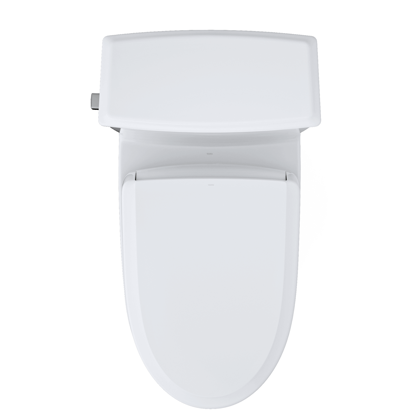 TOTO Connelly Two-Piece Dual Flush 1.28 and 0.9 GPF Universal Height Toilet with S7A Classic Bidet Seat MW4944734CEMFG#01