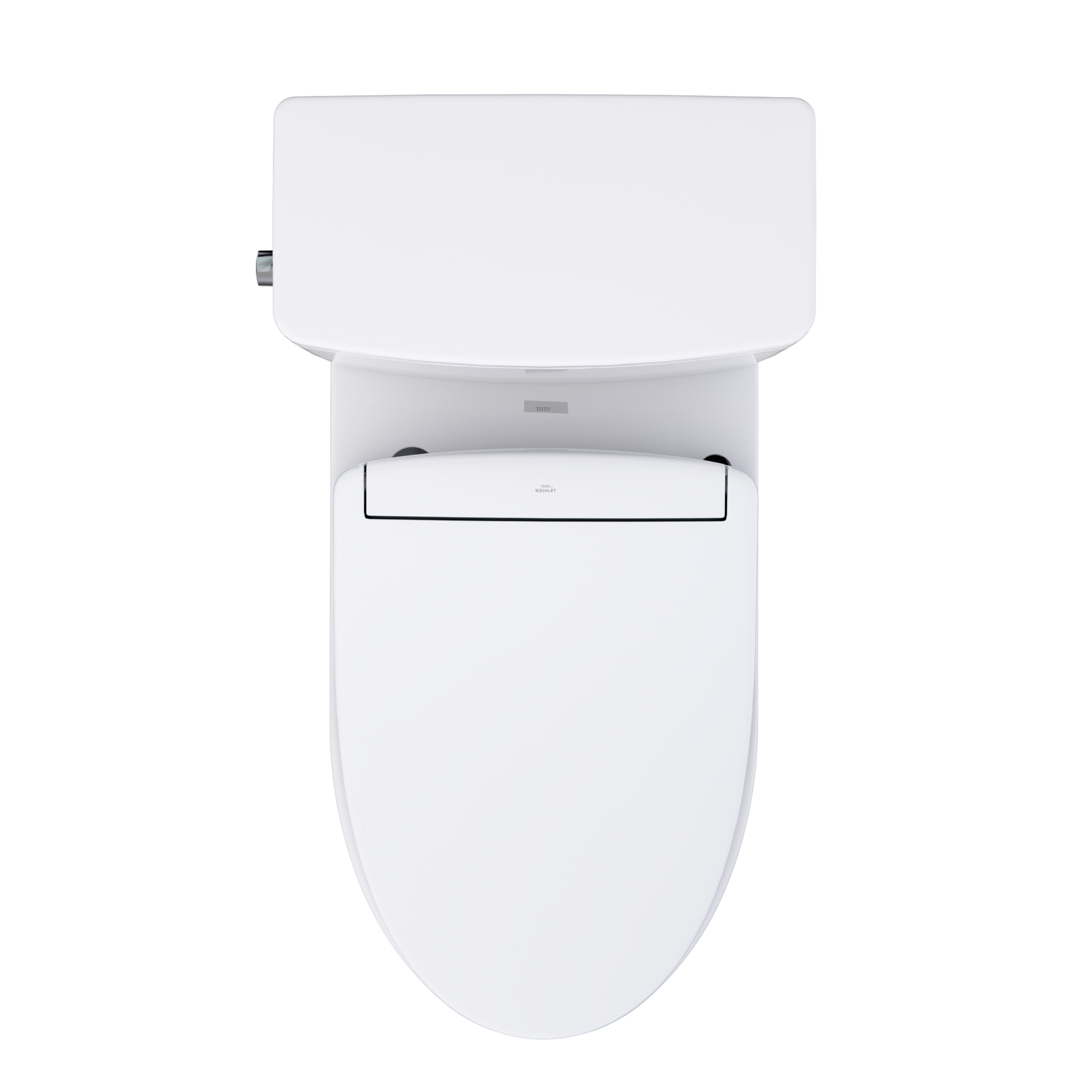 TOTO Glaston 1G WASHLET+ S5 Two-Piece Elongated 1.0 GPF Universal Height Toilet MW4723446CUFG#01