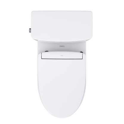 TOTO Glaston 1G WASHLET+ S5 Two-Piece Elongated 1.0 GPF Universal Height Toilet MW4723446CUFG#01