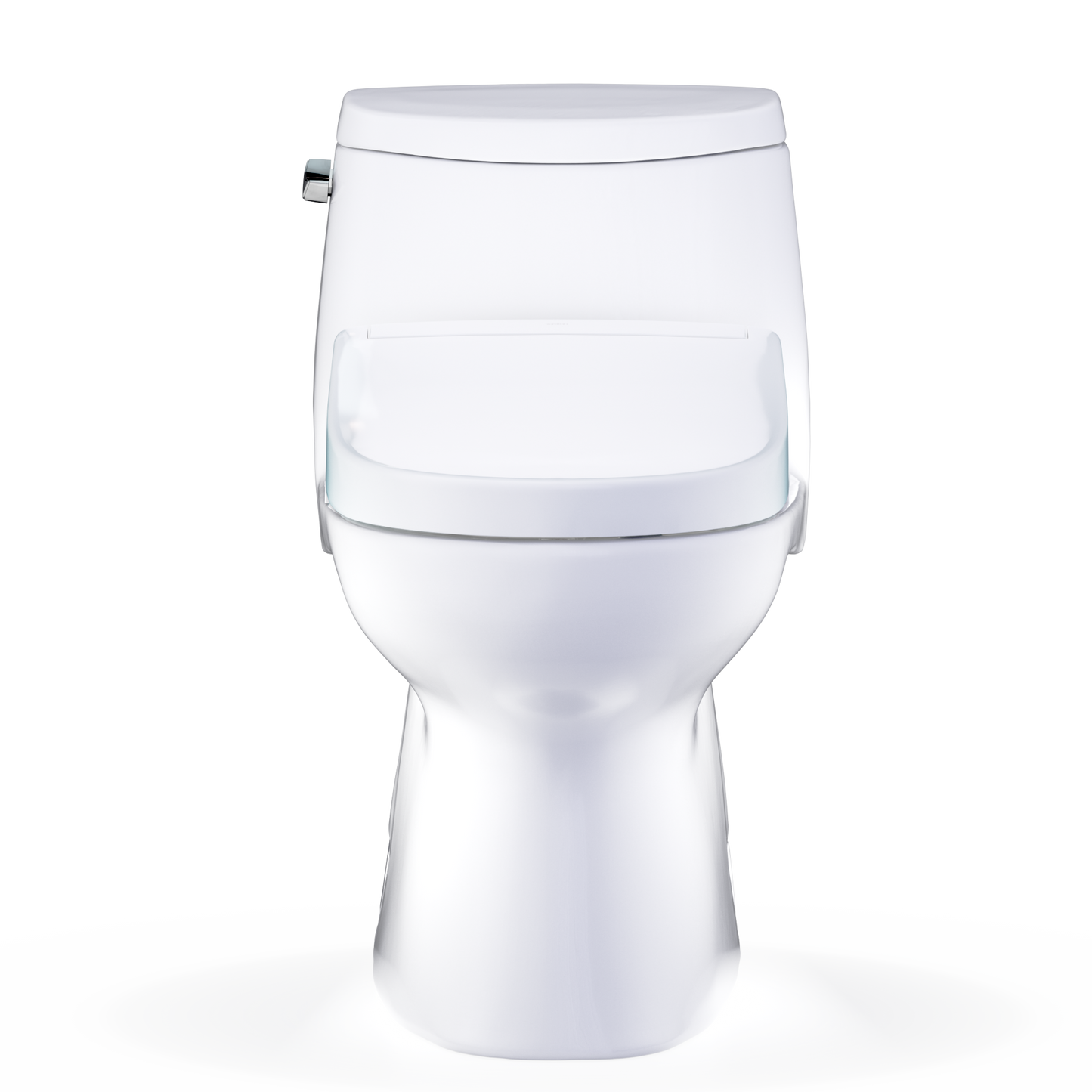 TOTO Carlyle II One-Piece 1.28 GPF Universal Height Toilet and S5 Bidet Seat MW6143446CEFG#01
