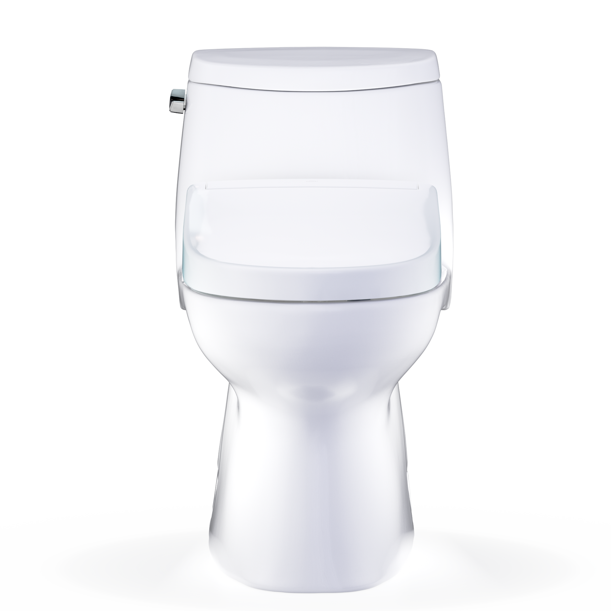 TOTO Carlyle II One-Piece 1.28 GPF Universal Height Toilet and S5 Bidet Seat MW6143446CEFG#01