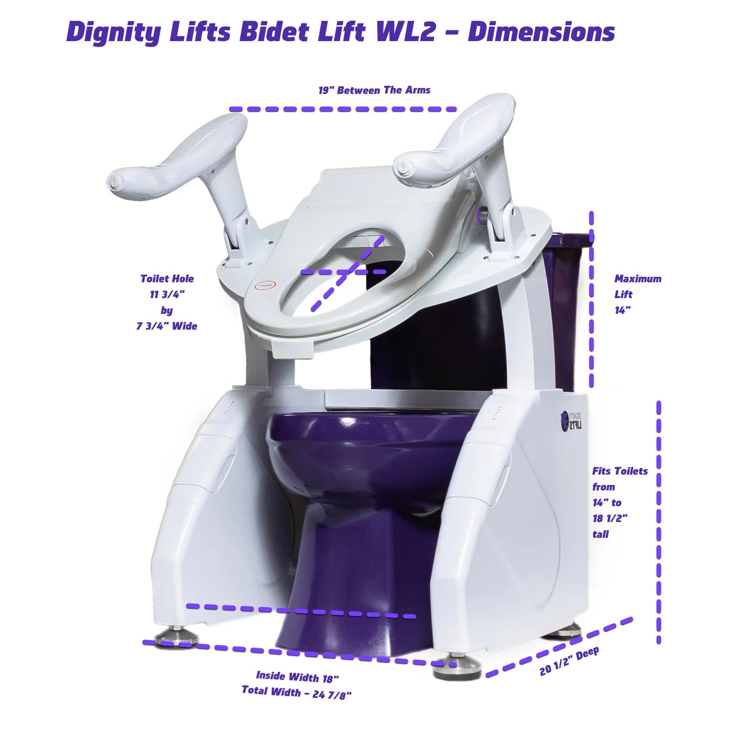 Dignity Lifts Bidet Toilet Lift