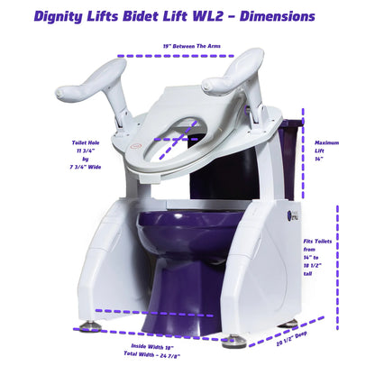Dignity Lifts Bidet Toilet Lift