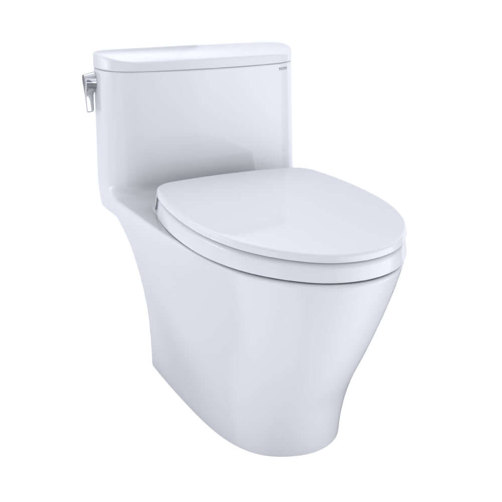 TOTO Nexus 1G One-Piece 1.0 GPF Universal Height Toilet with SS124 SoftClose Seat, WASHLET+ Ready MS642124CUFG