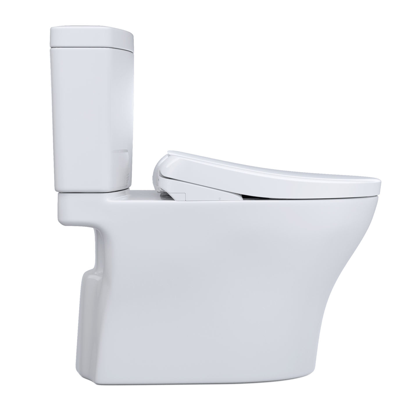 TOTO Aquia IV 1.28 and 0.9 GPF S7 Contemporary Bidet Seat MW4464726CEMFGN#01