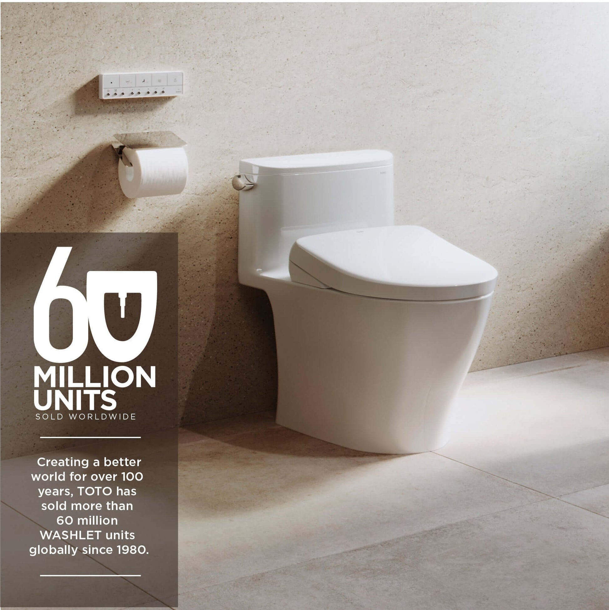 TOTO S7A WASHLET+ Bidet Toilet Seat