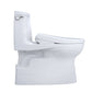 TOTO WASHLET+ Carlyle II 1G One-Piece Elongated 1.0 GPF Toilet and WASHLET+ S7 Contemporary Bidet Seat, Cotton White - MW6144726CUFG#01