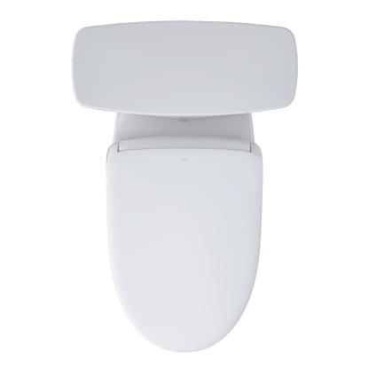 TOTO Drake Transitional Two-Piece 1.28 GPF Standard Height Toilet with S7 Contemporary Bidet Seat MW7864726CEG#01