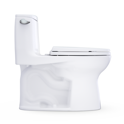 TOTO Ultramax One-Piece Toilet Right Side Profile Seat Open