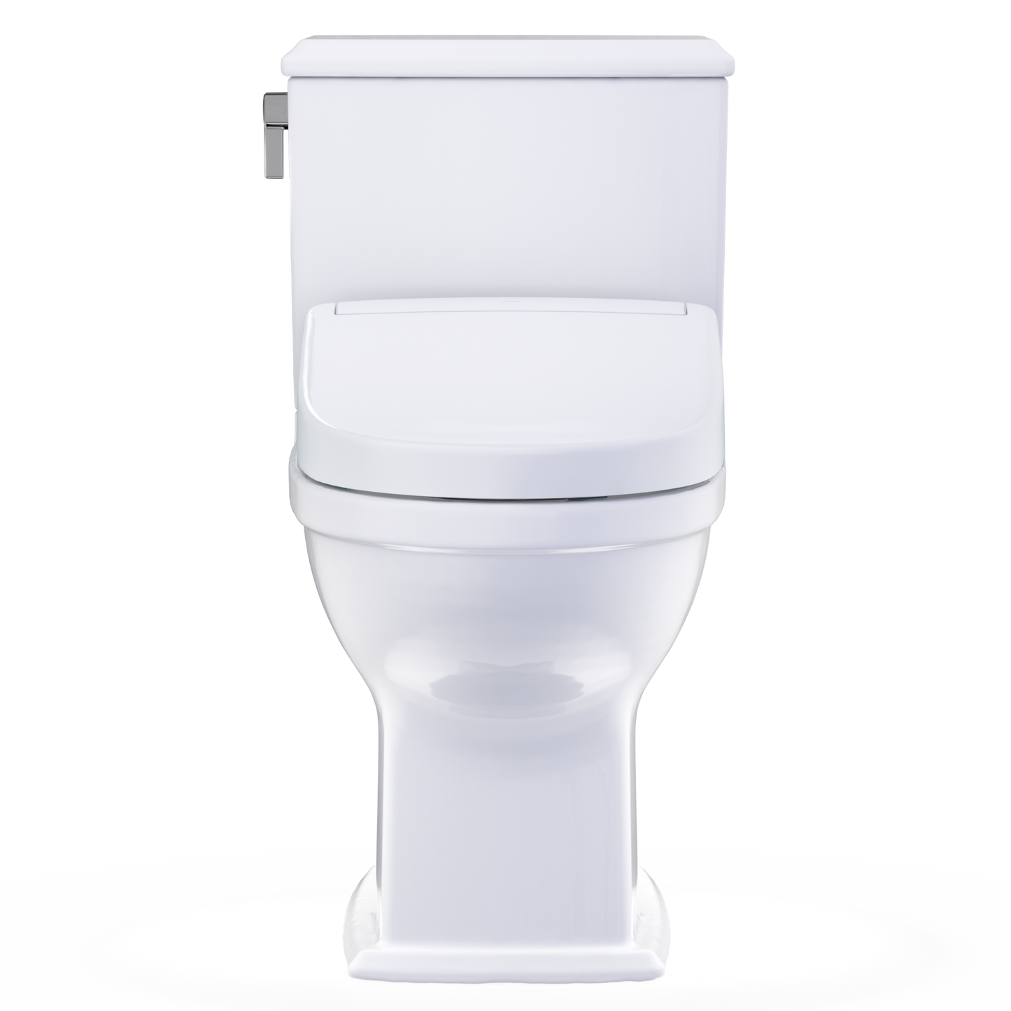 TOTO Connelly WASHLET+ S5 Two-Piece Dual Flush 1.28 GPF Universal Height Toilet with CEFIONTECT MW4943446CEMFG#01