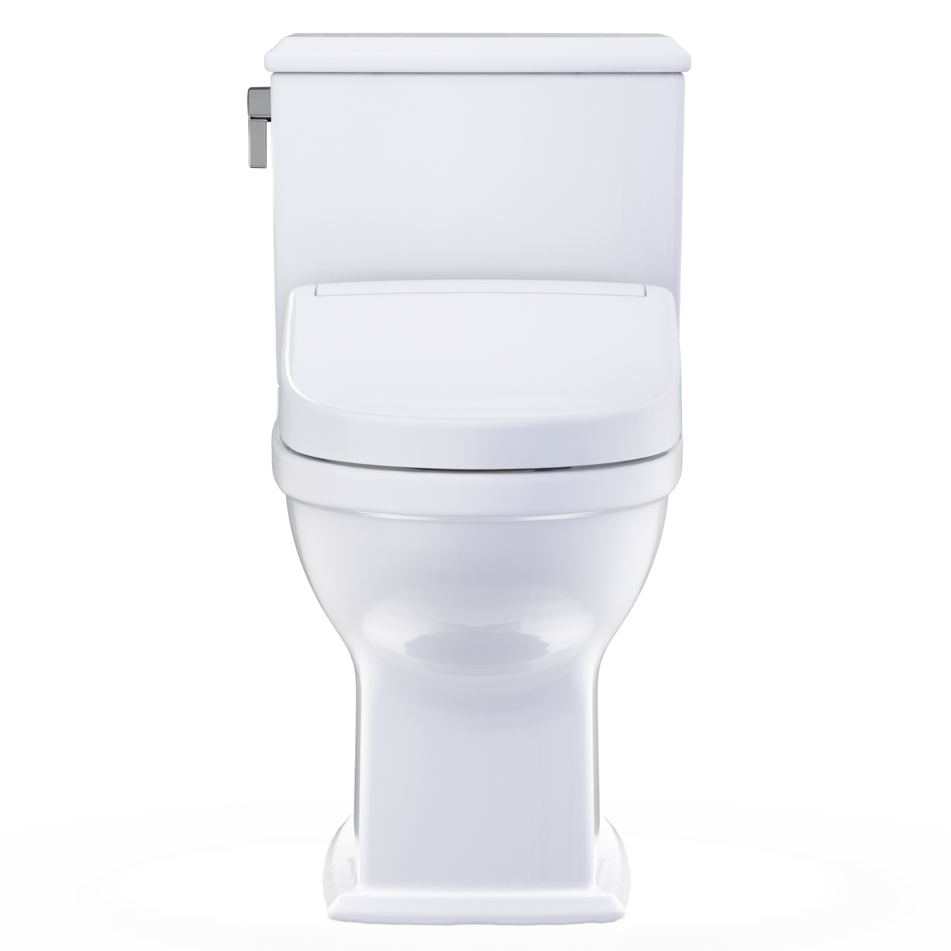 TOTO Connelly WASHLET+ S5 Two-Piece Dual Flush 1.28 GPF Universal Height Toilet with CEFIONTECT MW4943446CEMFG#01