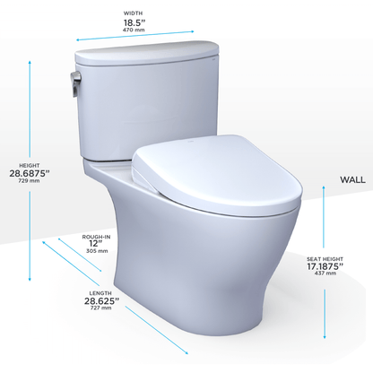 TOTO Nexus 1G 1.0 GPF with S7A Seat MW4424736CUFG#01