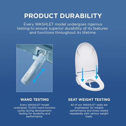 TOTO Ultramax WASHLET+ S7A 1.6 GPF Universal Height Toilet MW6084736CSFG#01