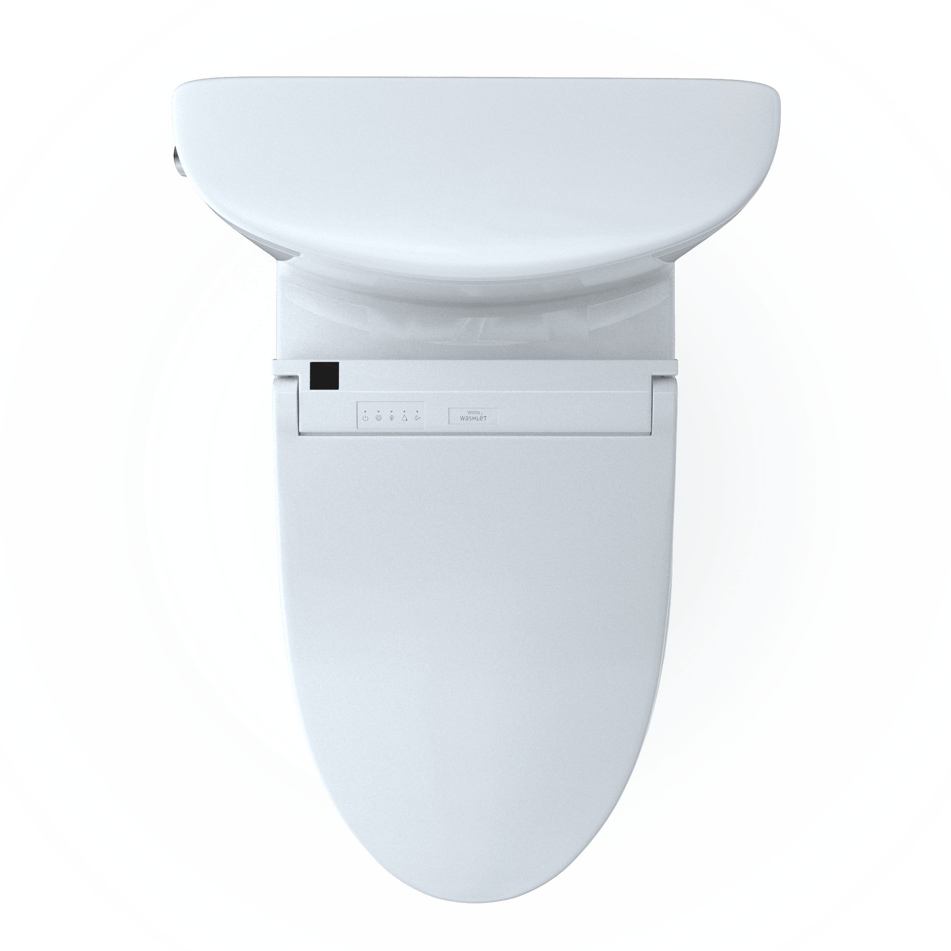 TOTO WASHLET+ Aquia IV ARC Two-Piece Elongated Dual Flush 1.28/0.9 GPF Toilet with C5 Bidet Seat, Cotton White - MW4483084CEMFGN#01