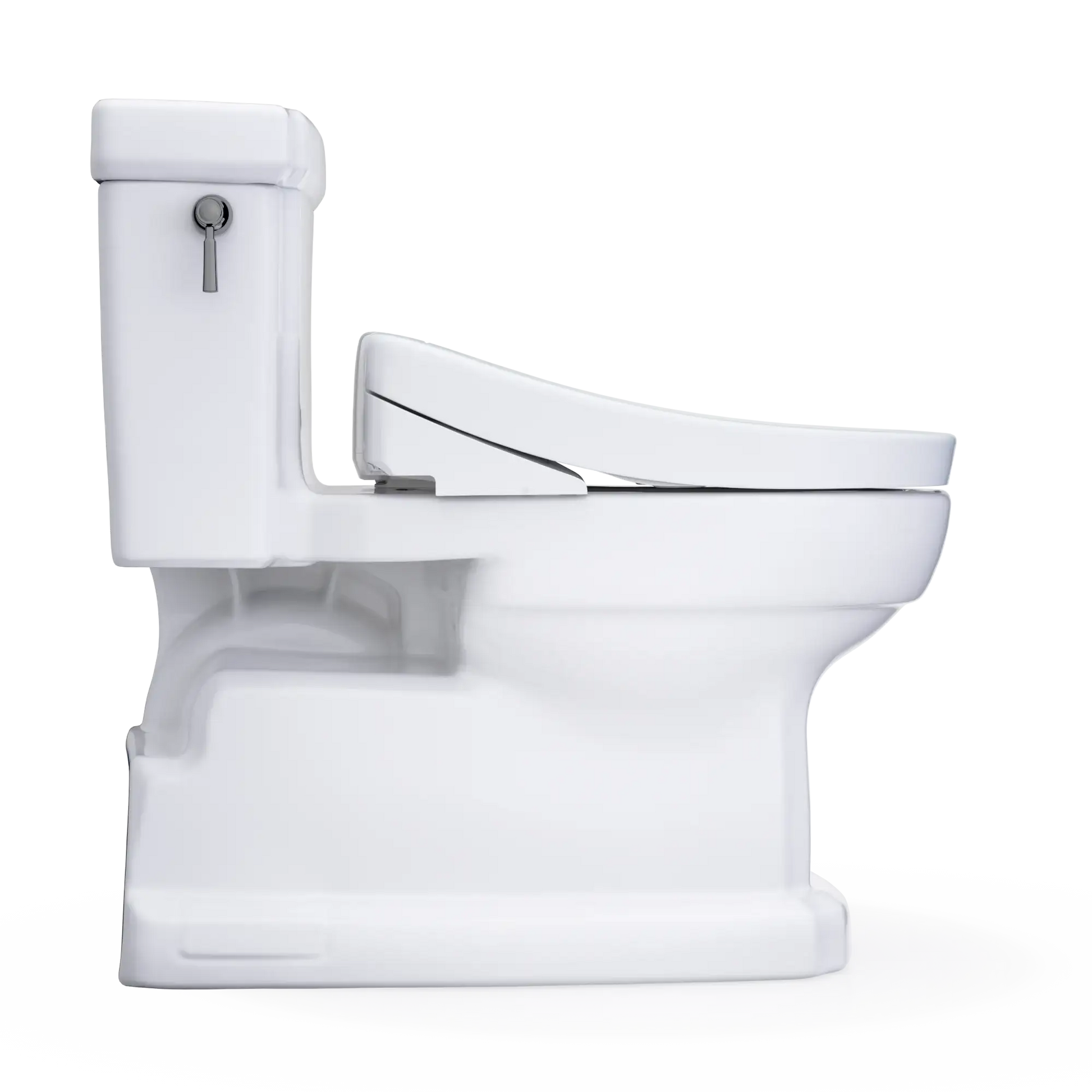 TOTO Eco Guinevere 1.28 GPF Universal Height Toilet with S5 Bidet Seat MW9743446CEFG#01