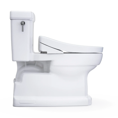 TOTO Eco Guinevere 1.28 GPF Universal Height Toilet with S5 Bidet Seat MW9743446CEFG#01