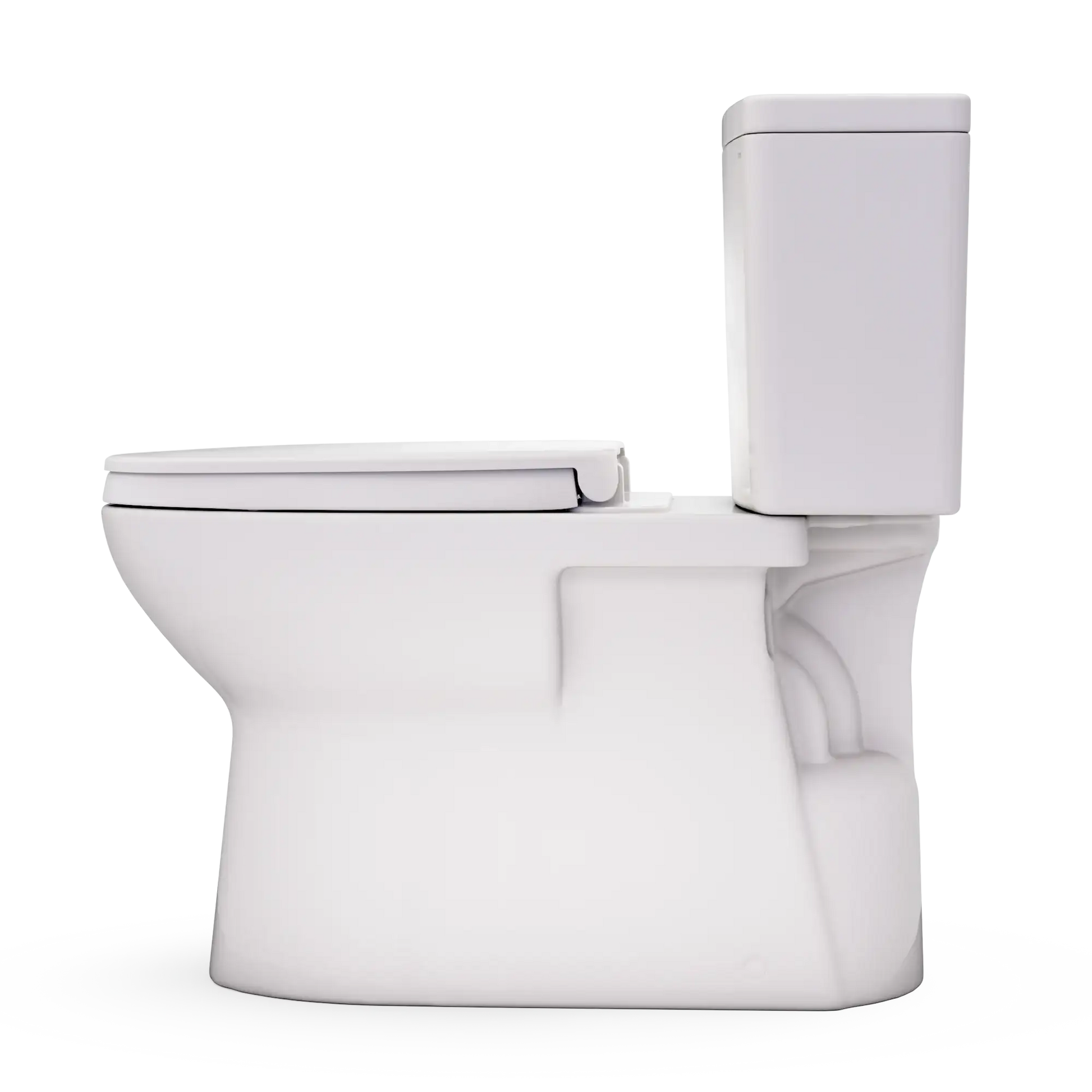 TOTO Glaston Two-Piece Elongated 1.0 GPF WASHLET+ Ready Universal Height Toilet with CEFIONTECT MS472124CUFG#12