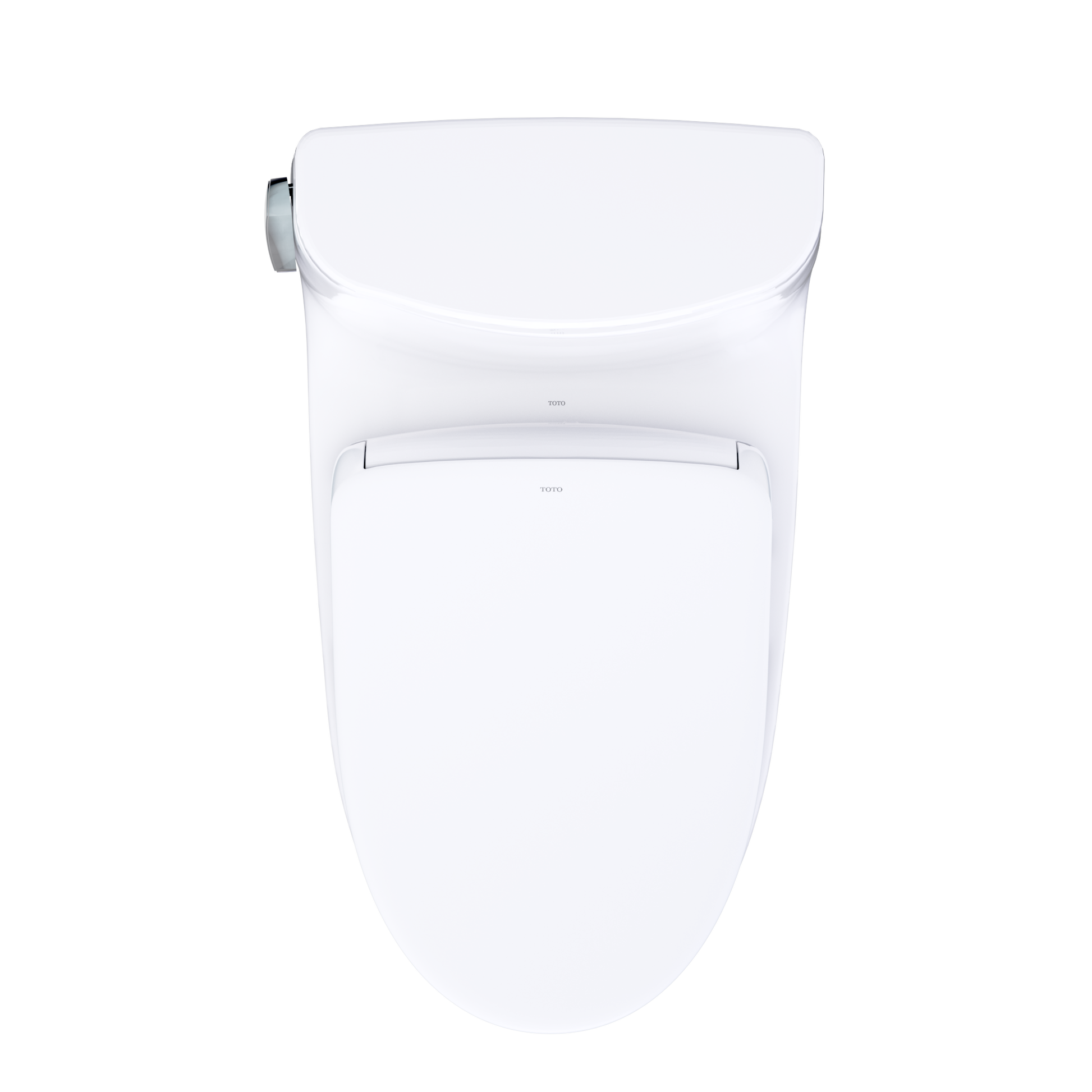 TOTO Ultramax WASHLET+ S7 One-Piece Elongated 1.28 GPF Universal Height Toilet with CEFIONTECT MW6184726CEFG#01