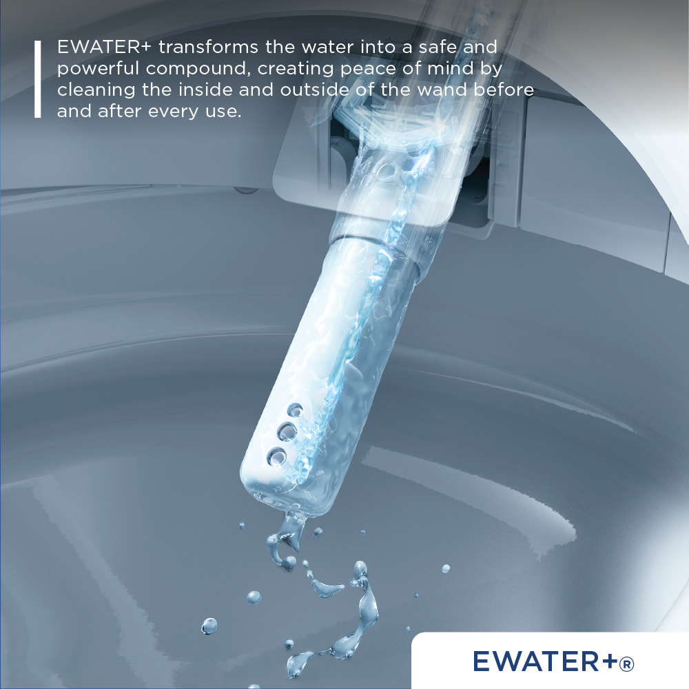 TOTO Ultramax WASHLET+ S7 One-Piece Elongated 1.28 GPF Universal Height Toilet with CEFIONTECT MW6184726CEFG#01