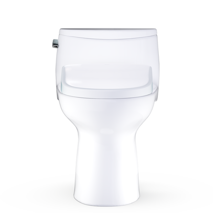 TOTO Ultramax WASHLET+ S7A One-Piece Elongated 1.28 GPF Universal Height Toilet MW6184736CEFG#01