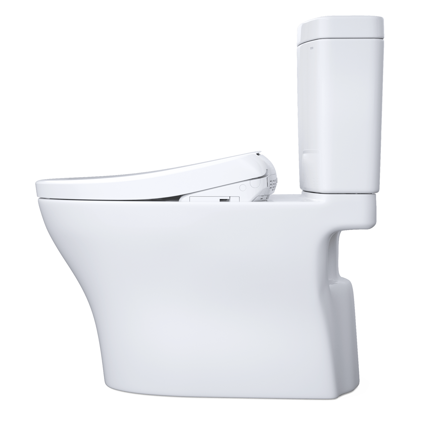 TOTO Aquia IV 1.28 and 0.9 GPF S7 Contemporary Bidet Seat MW4464726CEMFGN#01