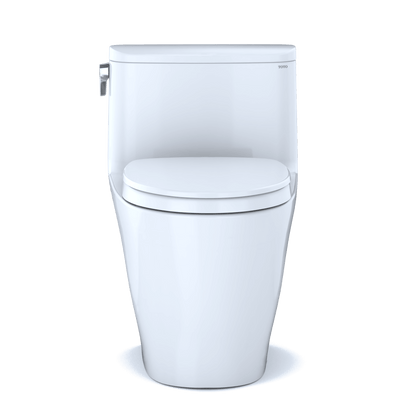 TOTO Nexus 1G One-Piece 1.0 GPF Universal Height Toilet with SS124 SoftClose Seat, WASHLET+ Ready MS642124CUFG