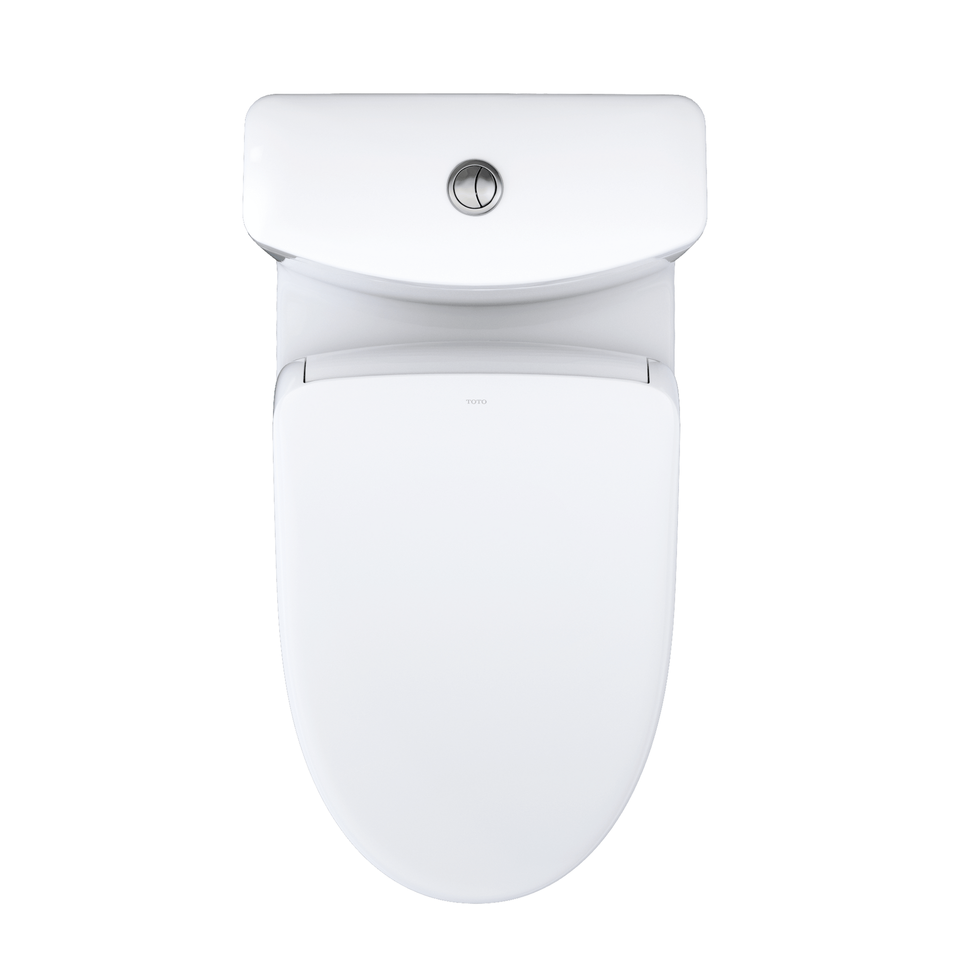 TOTO Aquia IV One-Piece Dual Flush 1.28 and 0.9 GPF Universal Height Toilet with S7A Bidet Seat MW6464736CEMFGN#01