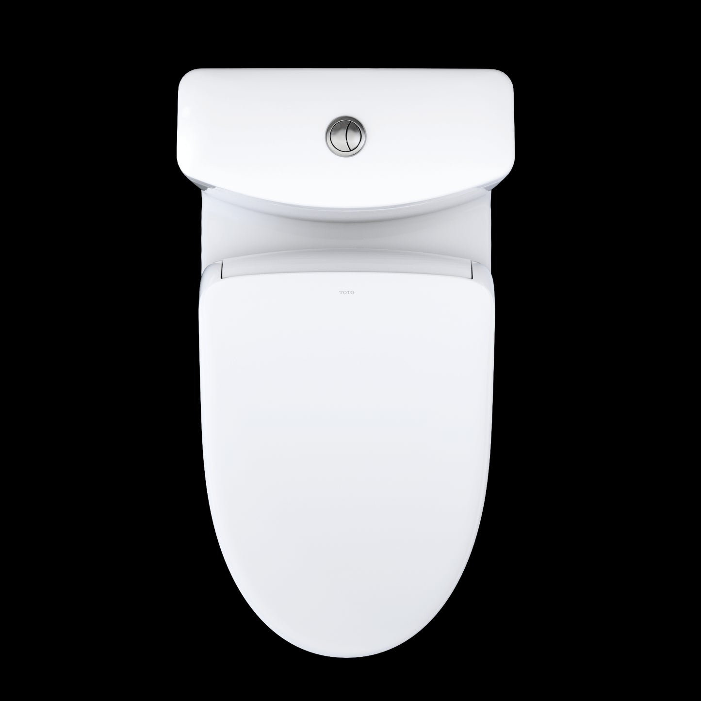 TOTO Aquia IV One-Piece Dual Flush 1.28 and 0.9 GPF Universal Height Toilet with S7A Bidet Seat MW6464736CEMFGN#01