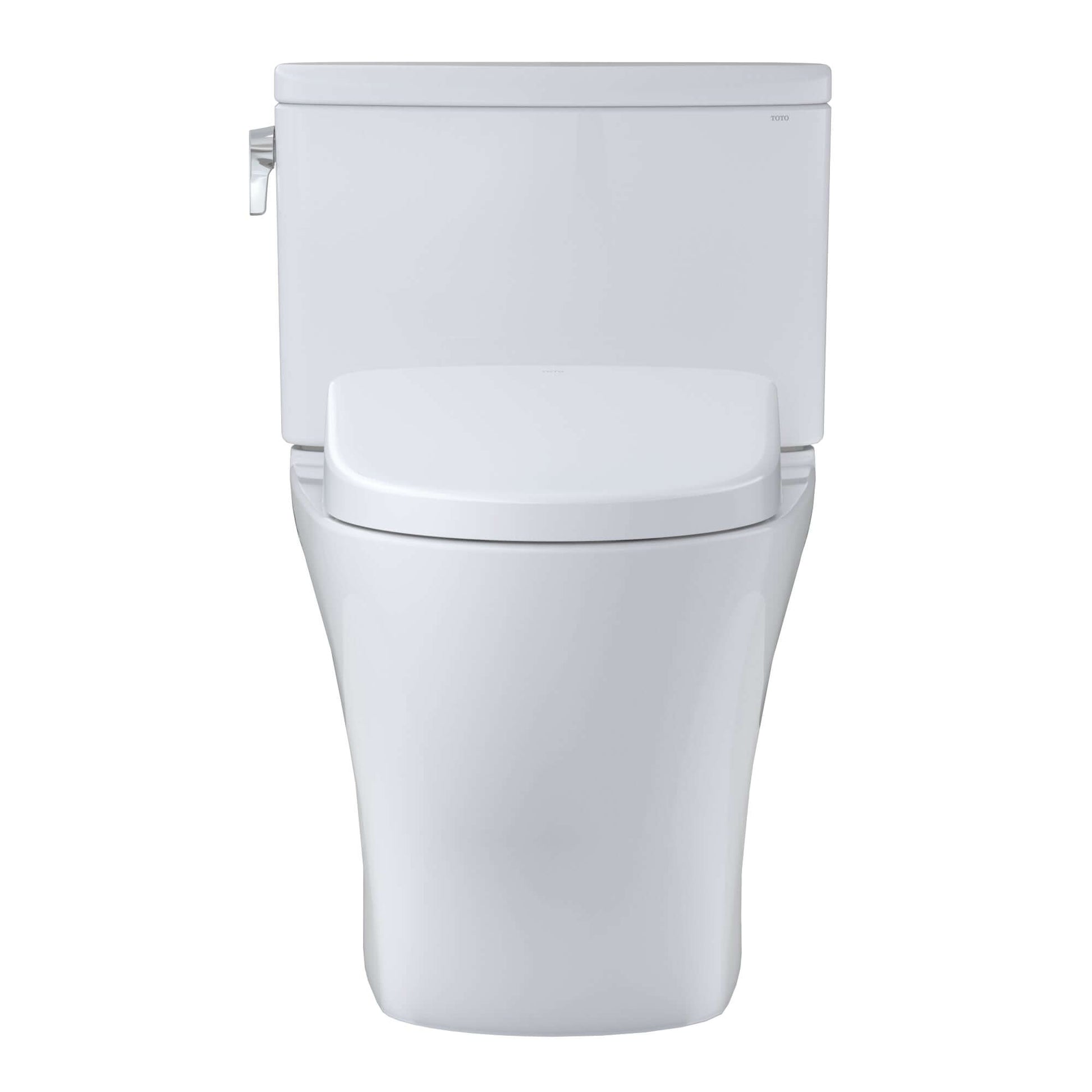 TOTO WASHLET+ Nexus Two-Piece Elongated 1.28 GPF Toilet with S7 Contemporary Bidet Seat, Cotton White - MW4424726CEFG#01