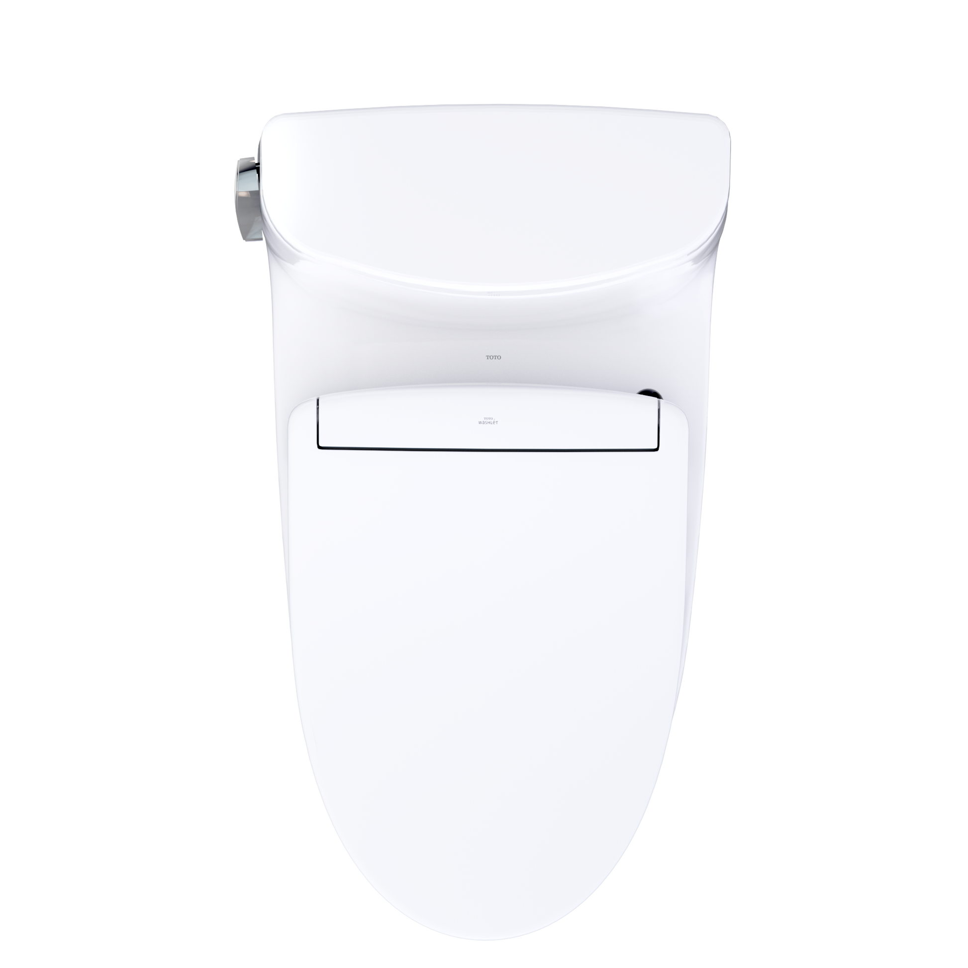 TOTO Ultramax WASHLET+ S5 One-Piece Elongated 1.28 GPF Universal Height Toilet MW6183446CEFG#01