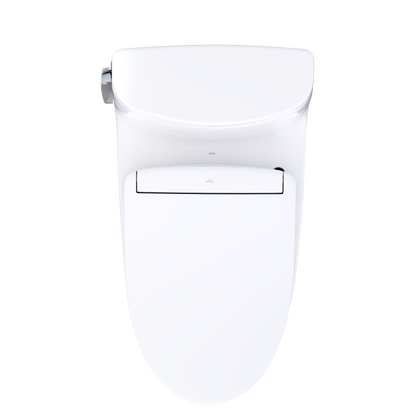 TOTO Ultramax WASHLET+ S5 One-Piece Elongated 1.28 GPF Universal Height Toilet MW6183446CEFG#01