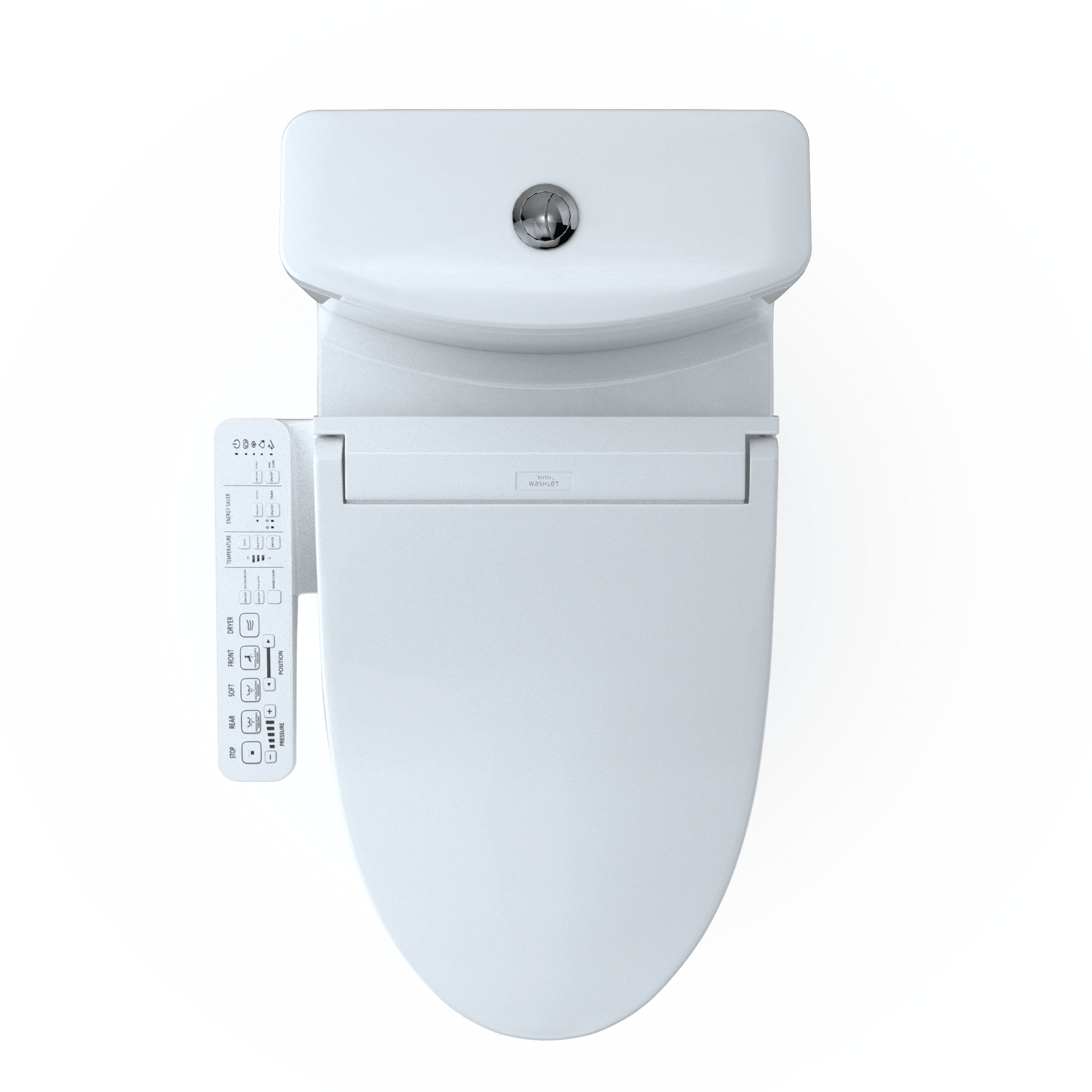 TOTO Aquia IV 1.28 and 0.9 GPF Toilet C2 Bidet Seat MW6463074CEMFGN#01