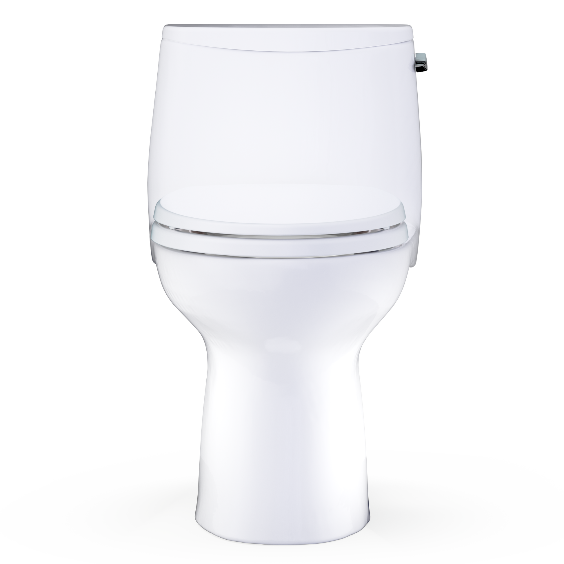 TOTO Ultramax One-Piece Toilet Right-Hand Lever Front View