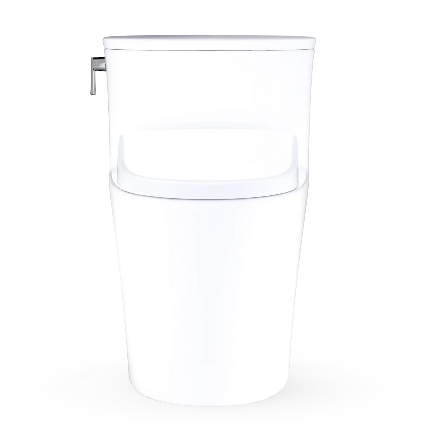 TOTO Aurora WASHLET+ S7A One-Piece Elongated 1.28 GPF Universal Height Toilet MW6864736CEFG#01