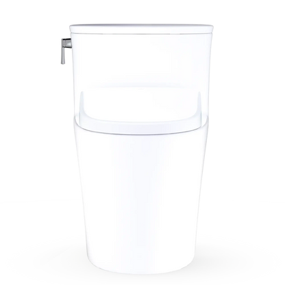 TOTO Aurora WASHLET+ S7A One-Piece Elongated 1.28 GPF Universal Height Toilet MW6864736CEFG#01