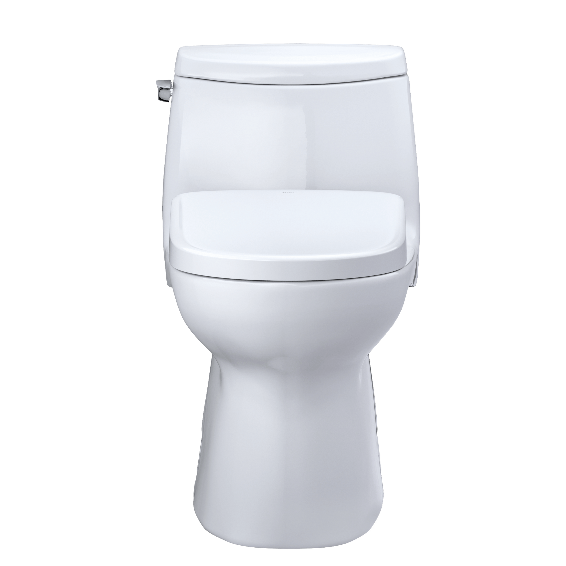 TOTO Carlyle II One-Piece 1.28 GPF Universal Height Toilet and S7A Bidet Seat MW6144736CUFG#01