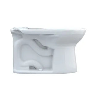 Drake Elongated Universal Height TORNADO FLUSH Toilet Bowl with CEFIONTECT, WASHLET+ Ready, Cotton White C776CEFGT40#01