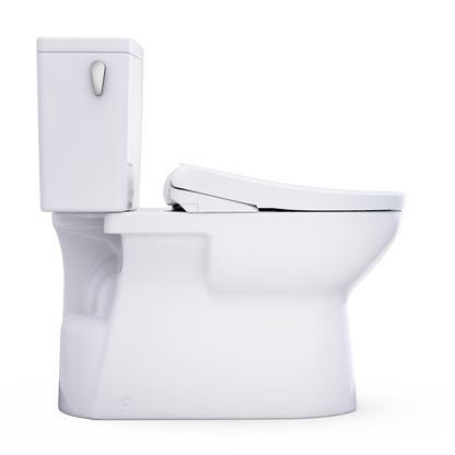 TOTO Glaston 1G WASHLET+ S7A Two-Piece Elongated 1.0 GPF Universal Height Toilet MW4724736CUFG#01