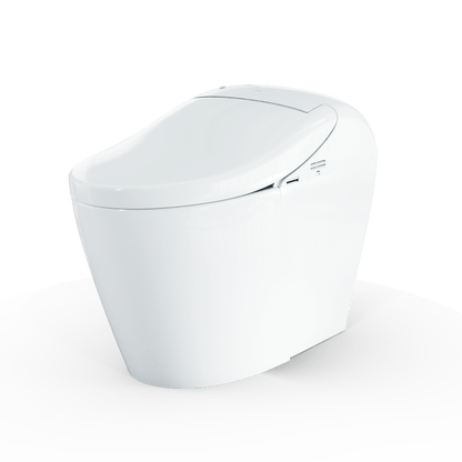 TOTO G5A 1.2 or 1.0 GPF Smart Toilet with Integrated Bidet Seat MS7631CEMFG#01 featuring night light and new controller