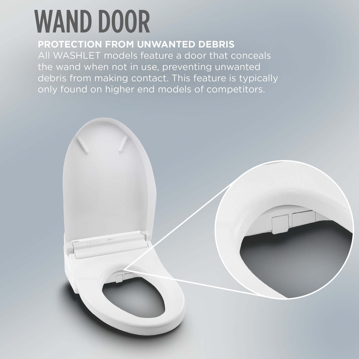 TOTO S7A WASHLET+ Bidet Toilet Seat