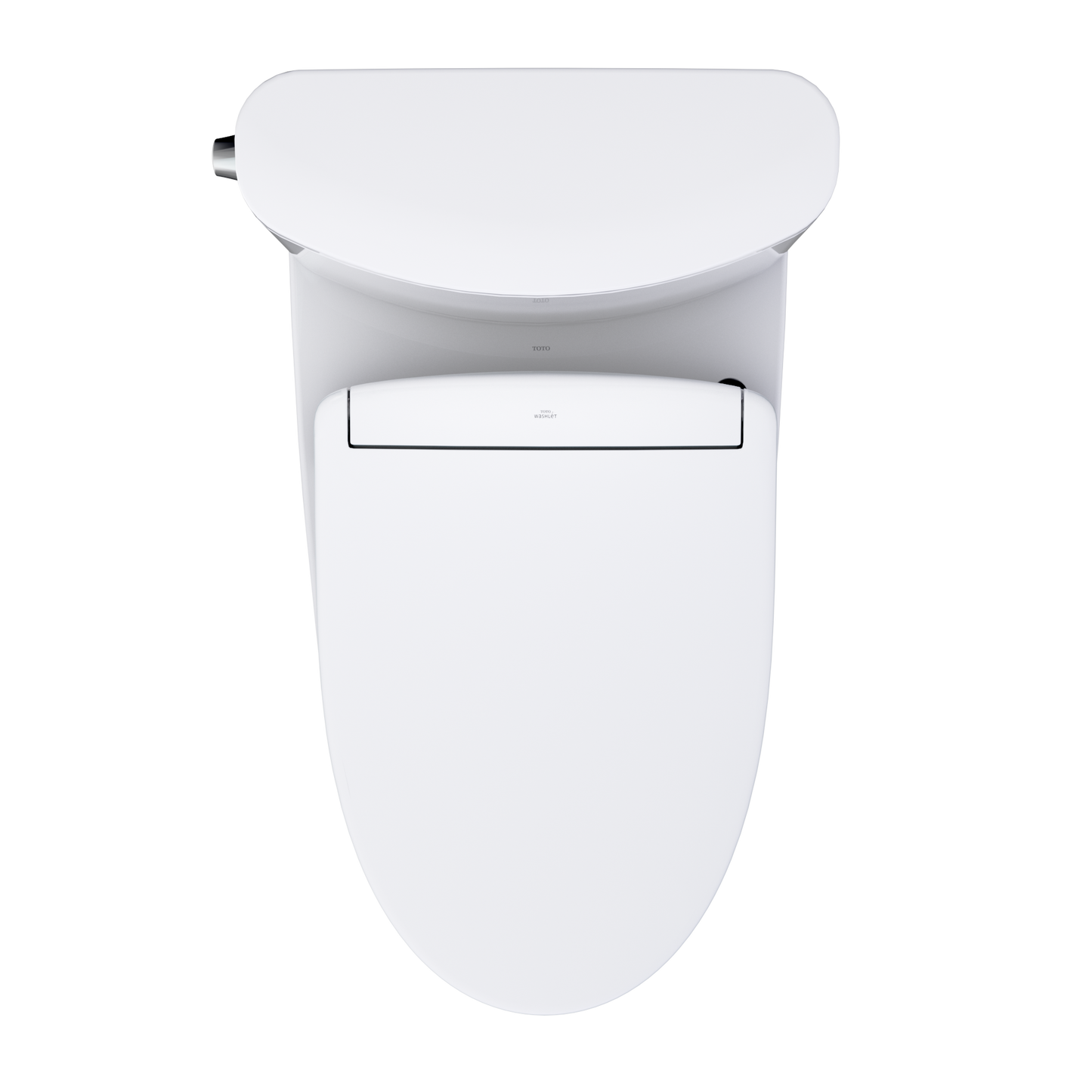 TOTO Nexus WASHLET+ S5 Two-Piece Elongated 1.0 GPF Universal Height Toilet with CEFIONTECT MW4423446CUFG#01