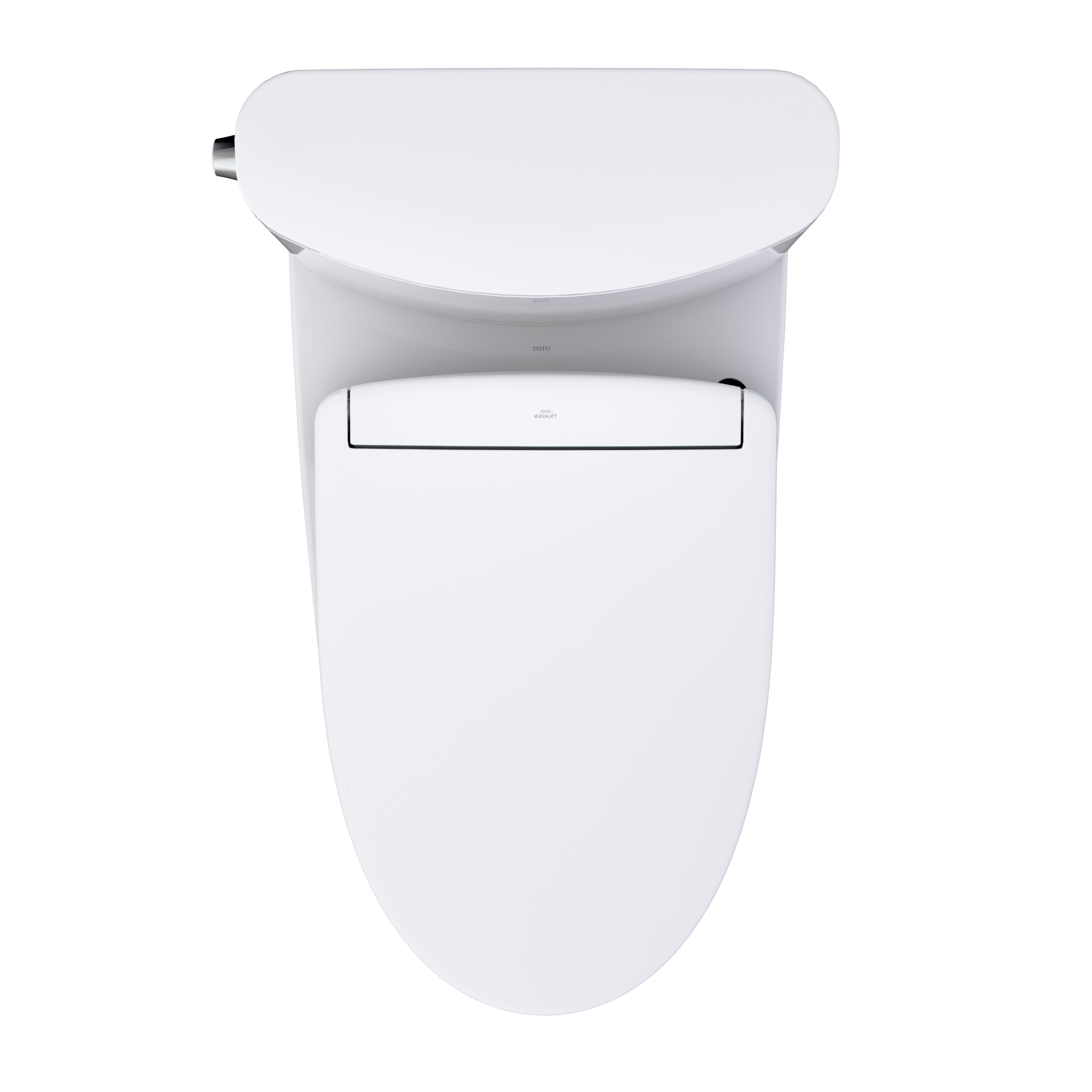 TOTO Nexus WASHLET+ S5 Two-Piece Elongated 1.0 GPF Universal Height Toilet with CEFIONTECT MW4423446CUFG#01
