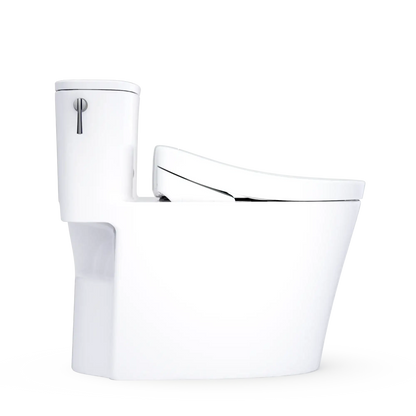 TOTO Aurora WASHLET+ S5 One-Piece Elongated 1.0 GPF Toilet with CEFIONTECT