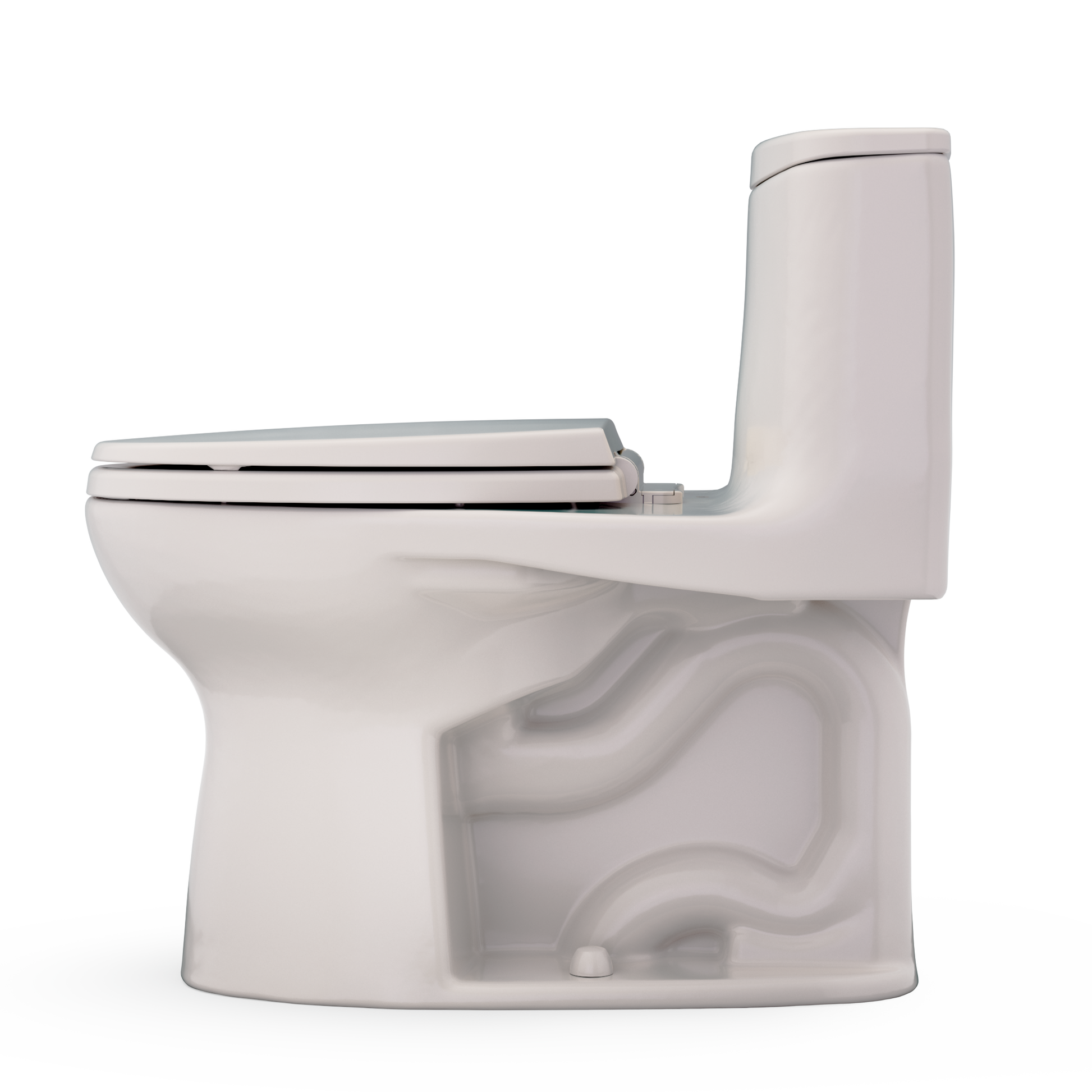 TOTO Ultramax One-Piece Elongated 1.28 GPF WASHLET+ Ready Universal Height Toilet with CEFIONTECT MS608114CEFG#12