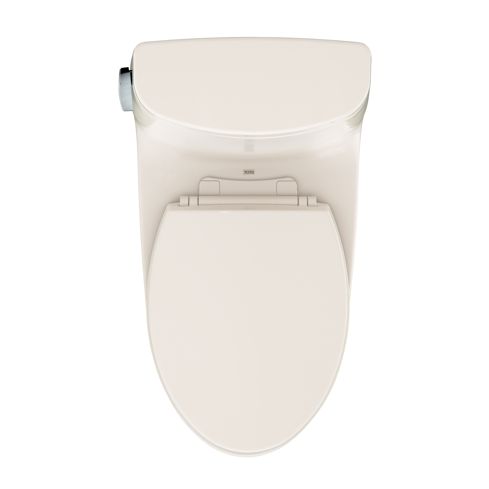 TOTO Ultramax One-Piece Elongated 1.28 GPF WASHLET+ Ready Universal Height Toilet with CEFIONTECT MS608114CEFG#12