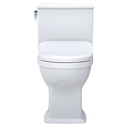 TOTO WASHLET+ Connelly Two-Piece Elongated Dual Flush 1.28 and 0.9 GPF Toilet and Classic WASHLET S7 Classic Bidet Seat, Cotton White - MW4944724CEMFG#01