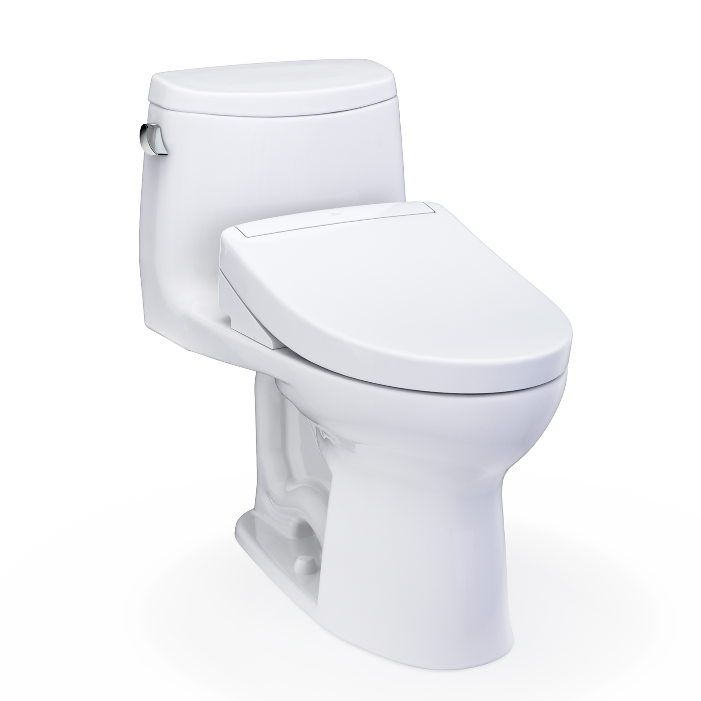 TOTO UltraMax II One-Piece 1.28 GPF Universal Height Toilet and S5 Bidet Seat MW6043446CEFG#01