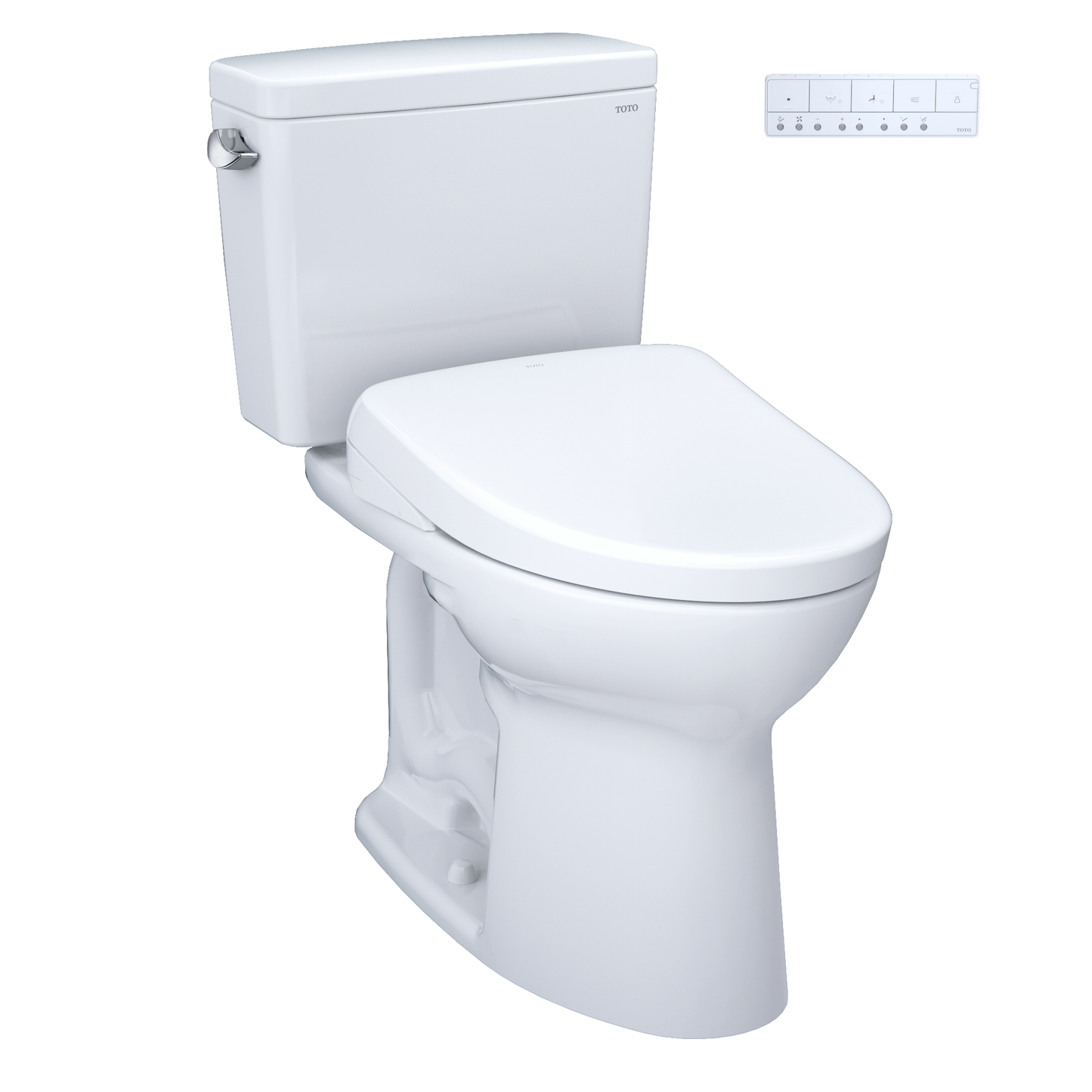 TOTO Drake 1.28 GPF S7A Contemporary Bidet Seat MW7764736CEG#01